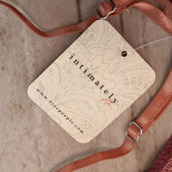 NWT Free People Hide and Seek Bralette in Bisque size M - Picture 6 of 8